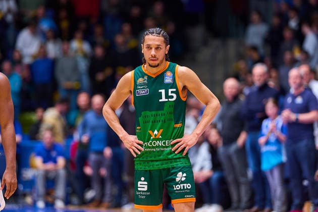 Portrait, Portraet, Crop from Jordan Roland Gladiators Trier, 15 GER, Skyliners Frankfurt vs Gladiators Trier, Basketball, 19 Matchday, EasyCredit Bundesliga, Season 2025 2026, 11 02 2026 GER, Skyliners Frankfurt vs Gladiators Trier, Basketball, 19 Matchday, EasyCredit Bundesliga, Season 2025 2026, 11 02 2026 Frankfurt Main Copyright: xEibner-Pressefoto GeraldxOelze-dexStoppanyx EP_ODS