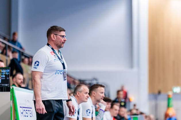 Aaron Ziercke GWD Minden, Coach GER, GWD Minden vs Rhein Neckar Loewen, Handball, 1 Bundesliga, 21 Matchday, Season 2025 2026, 14 02 2026 GER, GWD Minden vs Rhein Neckar Loewen, Handball, 1 Bundesliga, 21 Matchday, Season 2025 2026, 14 02 2026 Minden Copyright: xEibner-Pressefoto JanxRollingerx EP_JSK