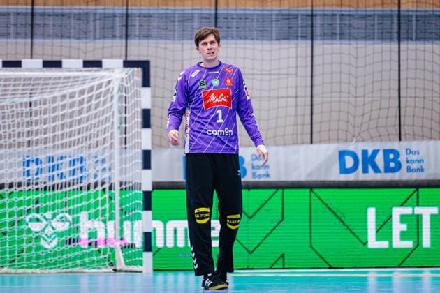 Malte Semisch GWD Minden, 01 GER, GWD Minden vs Rhein Neckar Loewen, Handball, 1 Bundesliga, 21 Matchday, Season 2025 2026, 14 02 2026 GER, GWD Minden vs Rhein Neckar Loewen, Handball, 1 Bundesliga, 21 Matchday, Season 2025 2026, 14 02 2026 Minden Copyright: xEibner-Pressefoto JanxRollingerx EP_JSK