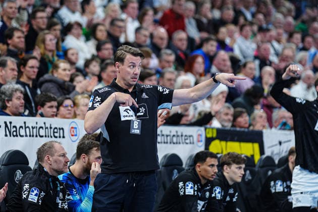 Filip Jicha THW Kiel, Coach GER, THW Kiel vs SC Magdeburg, Handball, 1 Bundesliga, Matchday 21, Season 2025 2026, 15 02 2026 GER, THW Kiel vs SC Magdeburg, Handball, 1 Bundesliga, Matchday 21, Season 2025 2026, 15 02 2026 Kiel Copyright: xEibner-Pressefoto MarcelxvonxFehrnx EP_MFN