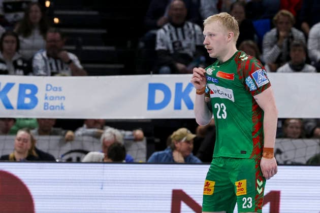 Magnus Saugstrup SC Magdeburg looks disappointed, DAIKIN Handball Bundesliga, THW Kiel v SC Magdeburg, Wunderino Arena on February 15, 2026 in Kiel, Germany Photo by Marco Steinbrenner DeFodi Images Magnus Saugstrup SC Magdeburg looks disappointed, DAIKIN Handball Bundesliga, THW Kiel v SC Magdeburg, Wunderino Arena, February 15, 2026 in Kiel, Germany Photo by Marco Steinbrenner DeFodi Images
