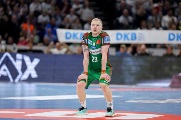 Magnus Saugstrup SC Magdeburg looks disappointed, DAIKIN Handball Bundesliga, THW Kiel v SC Magdeburg, Wunderino Arena on February 15, 2026 in Kiel, Germany Photo by Marco Steinbrenner DeFodi Images Magnus Saugstrup SC Magdeburg looks disappointed, DAIKIN Handball Bundesliga, THW Kiel v SC Magdeburg, Wunderino Arena, February 15, 2026 in Kiel, Germany Photo by Marco Steinbrenner DeFodi Images
