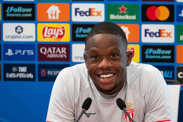 AS Monaco press conference, PK, Pressekonferenz - LA Turbie Denis Zakaria, captain of AS Monaco football, at a press conference ahead of the Champions League match against Paris Saint Germain on Tuesday, February 17, at Stade Louis II in Monaco, at the AS Monaco training center in La Turbie, France, on February 16, 2026. Photo by Laurent Coust ABACAPRESS.COM La Turbie Italy Copyright: xCoustxLaurent ABACAx