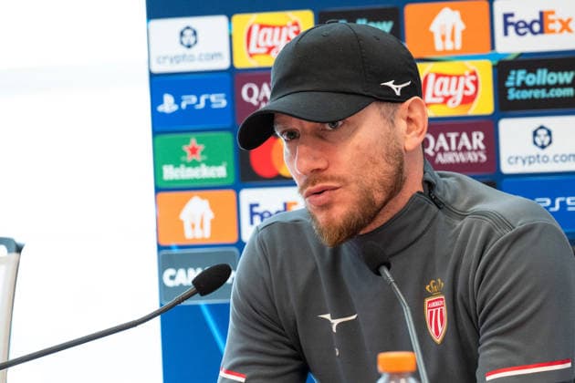 AS Monaco press conference, PK, Pressekonferenz - LA Turbie Sebastien Poccognoli, coach of AS Monaco Football Club, at a press conference ahead of the Champions League match against Paris Saint Germain on Tuesday, February 17, at Stade Louis II in Monaco, at the AS Monaco training center in La Turbie, France, on February 16, 2026. Photo by Laurent Coust ABACAPRESS.COM La Turbie Italy Copyright: xCoustxLaurent ABACAx