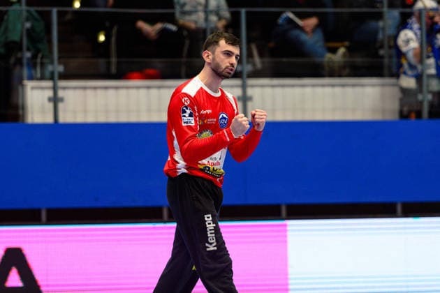 Matija Spikic ThSV Eisenach, 01 GER, ThSV Eisenach v Bergischer HC, 1 Daikin Handballbundesliga, Handball, Matchday 21, Season 2025 2026, 16 02 2026 GER, ThSV Eisenach v Bergischer HC, 1 Daikin Handballbundesliga, Handball, Matchday 21, Season 2025 2026, 16 02 2026 Eisenach Copyright: xEibner-Pressefoto MartinxHerbstx EP_MHT