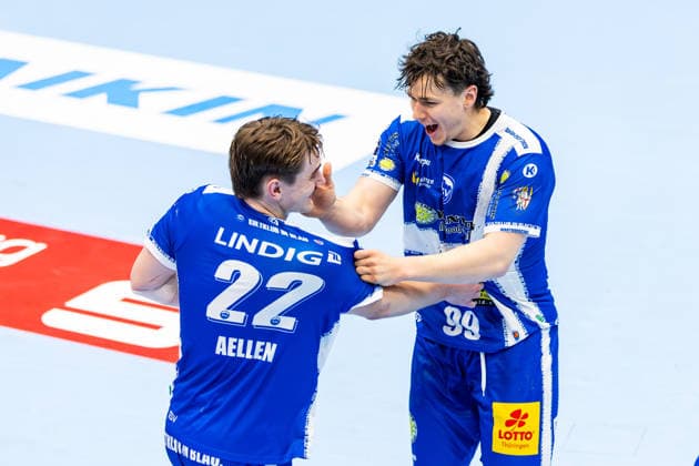 16 02 206, GER, Handball, Men, Season 25 26, Daikin 1 Bl, 21 Matchday, ThSV Eisenach Bergischer HC Felix Aellen ThSV Eisenach,22 , Tillman Leu ThSV Eisenach,99 99817 Eisenach Werner Assmann Halle Am Sportp Thueringen Germany