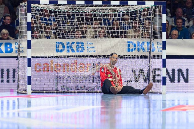 Silvio Heinevetter ThSV Eisenach, 12 has gone into the net GER, ThSV Eisenach v Bergischer HC, 1 Daikin Handballbundesliga, Handball, Matchday 21, Season 2025 2026, 16 02 2026 GER, ThSV Eisenach v Bergischer HC, 1 Daikin Handballbundesliga, Handball, Matchday 21, Season 2025 2026, 16 02 2026 Eisenach Copyright: xEibner-Pressefoto MartinxHerbstx EP_MHT