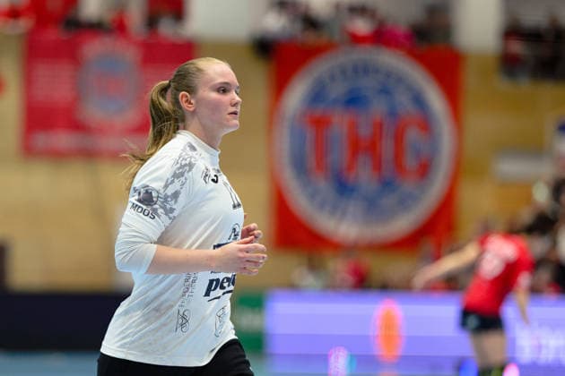 Laura Kuske Thueringer HC, 11 GER, Thueringer HC vs Borussia Dortmund , Handball, Alsco Handball Bundesliga Women, Matchday 18, Season 2025 2026, 18 02 2026 GER, Thueringer HC vs Borussia Dortmund , Handball, Alsco Handball Bundesliga Women, Matchday 18, Season 2025 2026, 18 02 2026 Bad Langensalza Copyright: xEibner-Pressefoto MartinxHerbstx EP_MHT