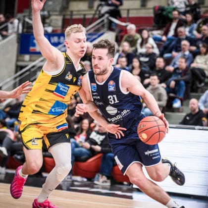 GER, MHP Riesen Ludwigsburg vs Syntainics MBC, Basketball Bundesliga, easycredit BBL, Matchday 21, Season 2025 2026, 19 02 2026 GER, MHP Riesen Ludwigsburg vs Syntainics MBC, Basketball Bundesliga, easycredit BBL, Matchday 21, Season 2025 2026, 19 02 2026 Ludwigsburg Copyright: xSandyxDinkelackerx EP_SDR
