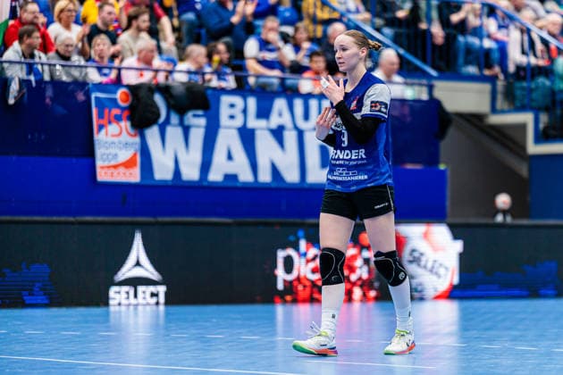 Nieke Kuehne HSG Blomberg Lippe, 09 is disappointed dissatisfied GER, HSG Blomberg Lippe GER vs MOL Esztergom HUN , Handball, EHF European League Women, Group Phase, 22 02 2026 GER, HSG Blomberg Lippe GER vs MOL Esztergom HUN , Handball, EHF European League Women, Group Phase, 22 02 2026 Lemgo Copyright: xEibner-Pressefoto JanxRollingerx EP_JSK