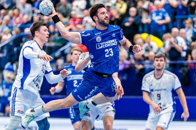 Tim Suton TBV Lemgo Lippe, 23 GER, TBV Lemgo Lippe vs Handball Sport Verein Hamburg, Handball, 1 Bundesliga, 23 Matchday, Season 2025 2026, 26 02 2026 GER, TBV Lemgo Lippe vs Handball Sport Verein Hamburg, Handball, 1 Bundesliga, 23 Matchday, Season 2025 2026, 26 02 2026 Lemgo Copyright: xEibner-Pressefoto JanxRollingerx EP_JSK