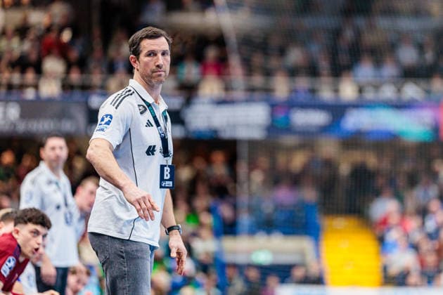 Torsten Jansen Handball Sport Verein Hamburg, Coach gestures GER, TBV Lemgo Lippe vs Handball Sport Verein Hamburg, Handball, 1 Bundesliga, Matchday 23, Season 2025 2026, 26 02 2026 GER, TBV Lemgo Lippe vs Handball Sport Verein Hamburg, Handball, 1 Bundesliga, Matchday 23, Season 2025 2026, 26 02 2026 Lemgo Copyright: xEibner-Pressefoto JanxRollingerx EP_JSK