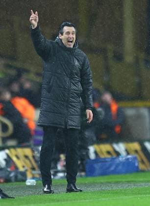 Unai Emery manager of Aston Villa Wolverhampton Wanderers v Aston Villa, Premier League, Football, Molineux, Wolverhampton, UK - 27 Feb 2026Wolverhampton Molineux United Kingdom EDITORIAL USE ONLY No use with unauthorised audio, video, data, fixture lists, club league logos or live services. Online in-match use limited to 120 images, no video emulation. No use in betting, games or single club league player publications. Copyright: xMichaelxZemanek Shutterstockx 16701657e