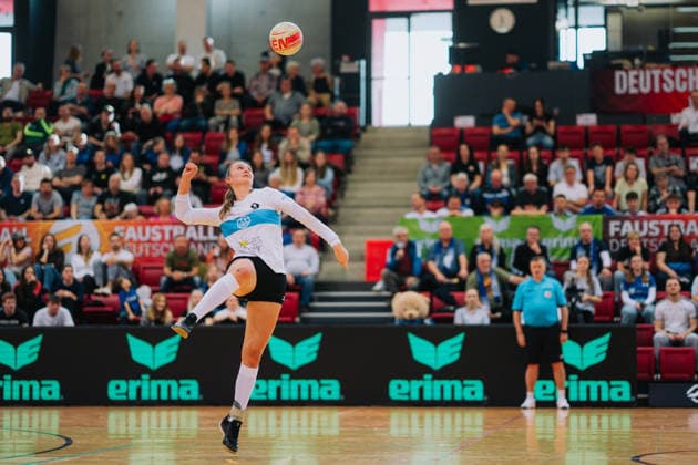 Svenja Schroeder TV Segnitz, 09 , Fistball, German Championship, Final 4, Season 2025 2026, 28 02 2026, Fistball, German Championship, Final 4, Season 2025 2026, 28 02 2026, Stuttgart Copyright: xEibner-Pressefoto LarsxNeumannx EP_LNN