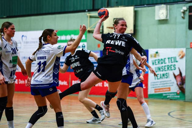 Handball I Women I Season 2025 2026 I 3 Liga Nord I 17 Matchday I SV Henstedt Ulzburg TUS 97 Bielefeld Jöllenbeck I 28 02 2026 Lina Röttger 22, SV Henstedt Ulzburg Copyright: xLobeca RalfxHomburgx