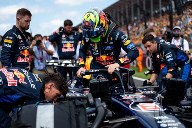 Isack Hadjar Oracle Red Bull Racing, France, 06 on the grid, AUS, Formula 1 World Championship, Australian Grand Prix, Albert Park Circuit, Melbourne, race, 2026 season, 08 03 2026 AUS, Formula 1 World Championship, Australian Grand Prix, Albert Park Circuit, Melbourne, race, 2026 season, 08 03 2026 Melbourne Copyright: xEibner-Pressefoto Memmlerx EP_MMR