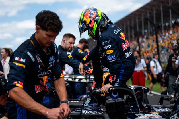 Isack Hadjar Oracle Red Bull Racing, France, 06 on the grid, AUS, Formula 1 World Championship, Australian Grand Prix, Albert Park Circuit, Melbourne, race, 2026 season, 08 03 2026 AUS, Formula 1 World Championship, Australian Grand Prix, Albert Park Circuit, Melbourne, race, 2026 season, 08 03 2026 Melbourne Copyright: xEibner-Pressefoto Memmlerx EP_MMR
