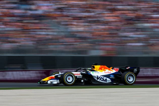 Arvid Lindblad Visa Cash App Racing Bulls F1 Team, Great Britain, 41 in VCARB 03, AUS, Formula 1 World Championship, Australian Grand Prix, Albert Park Circuit, Melbourne, Race, 2026 season, 08 03 2026 AUS, Formula 1 World Championship, Australian Grand Prix, Albert Park Circuit, Melbourne, Race, 2026 season, 08 03 2026 Melbourne Copyright: xEibner-Pressefoto Memmlerx EP_MMR