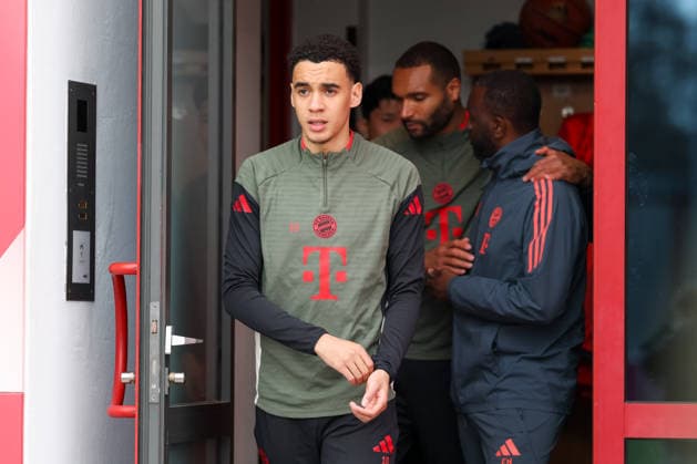 Jamal Musiala FC Bayern Muenchen, 10 , GER, Final training, FC Bayern Muenchen, Football, UEFA Champions League, Round of 16, First leg, 2025 2026 season, 09 03 2026, GER, Final training, FC Bayern Muenchen, Football, UEFA Champions League, Round of 16, First leg, 2025 2026 season, 09 03 2026 Muenchen Copyright: xEibner-Pressefoto JennixMaulx EP_JML