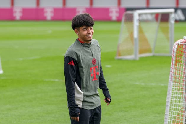 Maycon Cardozo FC Bayern Muenchen, 49 , GER, Final training, FC Bayern Muenchen, Football, UEFA Champions League, Round of 16, First leg, 2025 2026 season, 09 03 2026, GER, Final training, FC Bayern Muenchen, Football, UEFA Champions League, Round of 16, First leg, 2025 2026 season, 09 03 2026 Muenchen Copyright: xEibner-Pressefoto JennixMaulx EP_JML