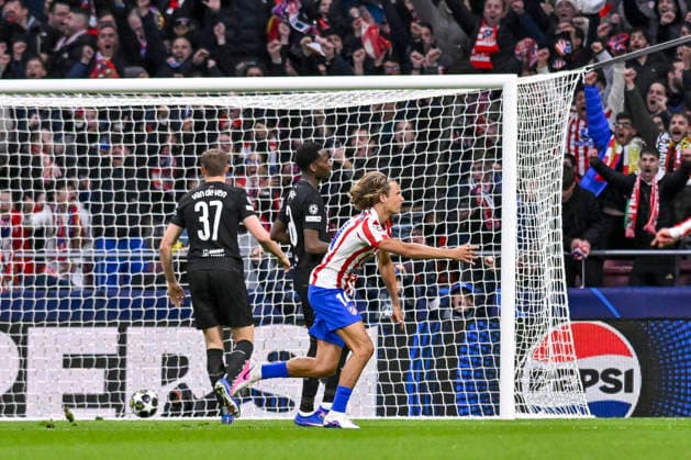March 10, 2026, Madrid, Madrid, Spain: MARCOS LLORENTE of Atletico de Madrid celebrates a goal during the Champions League round of 16 match between ATLETICO DE MADRID and TOTTENHAM HOTSPUR, held on March 10, 2026, at the Riyadh Air Metropolitano, Madrid, Spain. ATLETICO DE MADRID Vs TOTTENHAM HOTSPUR Champions League Match, Season 25 26 (03 10 26) - ZUMAc312 20260310_zsp_c312_031 Copyright: xOscarxManuelxSanchezx