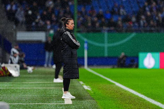 Liese Brancao Hamburger SV, Coach GER, Hamburger SV vs FC Bayern Munich, Women, Football, DFB Cup, Quarter-finals, 2025 2026 season, 11 03 2026 GER, Hamburger SV vs FC Bayern Munich, Women, Football, DFB Cup, Quarter-finals, 2025 2026 season, 11 03 2026 Hamburg Copyright: xEibner-Pressefoto MarcelxvonxFehrnx EP_MFN