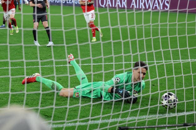 GER, UEFA CL, Round of 16, Bayer 04 Leverkusen GER vs FC Arsenal ENG , 11 03 2026, BayArena, Leverkusen, GER, UEFA CL, Round of 16, Bayer 04 Leverkusen GER vs FC Arsenal ENG , , pictured Kai Havertz FC Arsenal 29 , converts the 11 meter shot nordphotoxGmbHx xMeuter nph00351