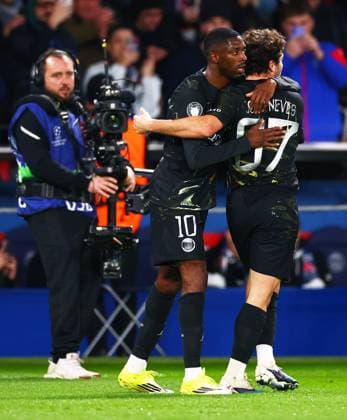 Ousmane Dembele of Paris Saint-Germain celebrates scoring a goal after making the score 2-1. Paris Saint-Germain v Chelsea, UEFA Champions League, Round of 16, First Leg, Football, Parc des Princes, Paris, France - 11 Mar 2026Paris Parc des Princes France EDITORIAL USE ONLY No use with unauthorised audio, video, data, fixture lists, club league logos or live services. Online in-match use limited to 120 images, no video emulation. No use in betting, games or single club league player publications. Copyright: xJamesxMarsh Shutterstockx 16746728cc