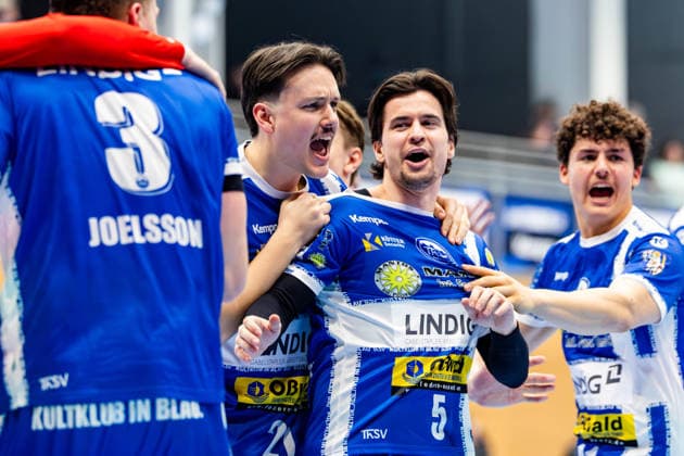 13 03 2026, GER, Handball, Men, Season 25 26, Daikin 1 Bl, 25 Matchday, ThSV Eisenach Rhein Neckar Loewen Moritz Ende ThSV Eisenach,21 , Timothy Reichmuth ThSV Eisenach,5 99817 Eisenach Werner Assmann Halle Am Sportp Thueringen Germany