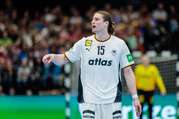 Juri Knorr Germany, 15 GER, Germany GER vs Egypt EGY , Handball, international match, 2025 2026 season, 19 03 2026 GER, Germany GER vs Egypt EGY , Handball, international match, 2025 2026 season, 19 03 2026 Dortmund Copyright: xEibner-Pressefoto JanxRollingerx EP_JSK