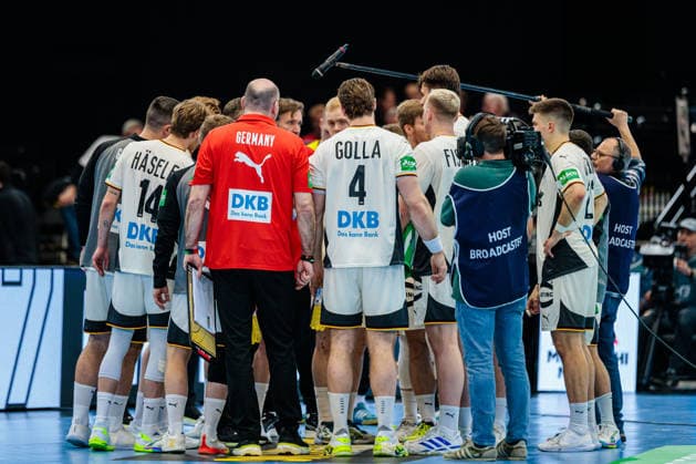 Timeout, Germany GER, Germany GER vs Egypt EGY , handball, international match, season 2025 2026, 19 03 2026 GER, Germany GER vs Egypt EGY , handball, international match, season 2025 2026, 19 03 2026 Dortmund Copyright: xEibner-Pressefoto JanxRollingerx EP_JSK