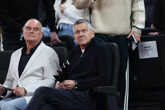 Herbert Hainer FC Bayern Muenchen, President , GER, FC Bayern Basketball vs Dubai Basketball, Basketball, Euroleague, Matchday 32, Season 2025 2026, 19 03 2026, GER, FC Bayern Basketball vs Dubai Basketball, Basketball, Euroleague, Matchday 32, Season 2025 2026, 19 03 2026 Muenchen Copyright: xEibner-Pressefoto JennixMaulx EP_JML