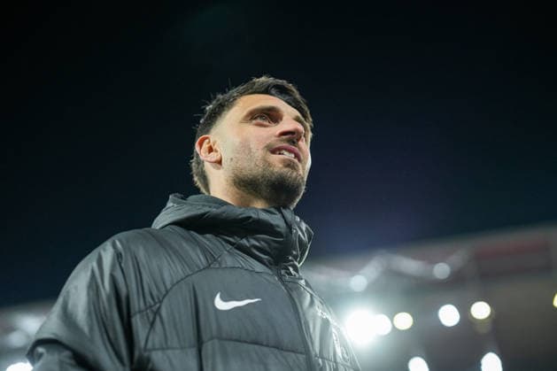 Vincenzo Grifo SC Freiburg, 32 Portrait, Portrait , Germany, Football, UEFA Europa League, Round of 16, Second leg, 2025 2026, SC Freiburg vs KRC Genk, 19 03 2026, Europa Park Stadion, Freiburg, Germany Freiburg Europa Park Stadion Baden Württemberg Germany Copyright: xArnexAmbergx