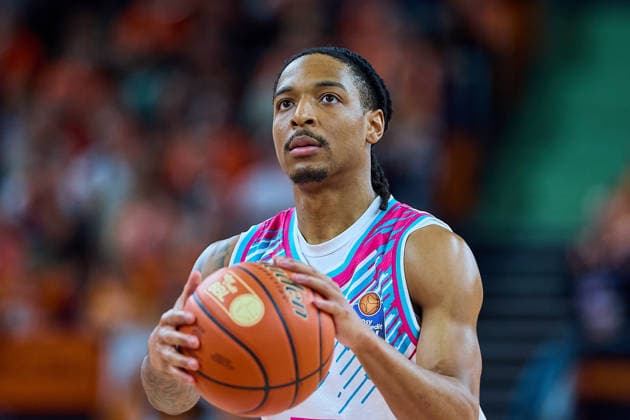 Crop, Portrait Jalen Finch Telecom Baskets Bonn, 00 GER, ratiopharm ulm vs Telekom Baskets Bonn, Basketball, 25 Matchday, EasyCredit BBL, Season 2025 2026, 23 03 2026 GER, ratiopharm ulm vs Telekom Baskets Bonn, Basketball, 25 Matchday, EasyCredit BBL, Season 2025 2026, 23 03 2026 New Ulm Copyright: xEibner-Pressefoto GeraldxOelze-dexStoppanyx EP_ODS