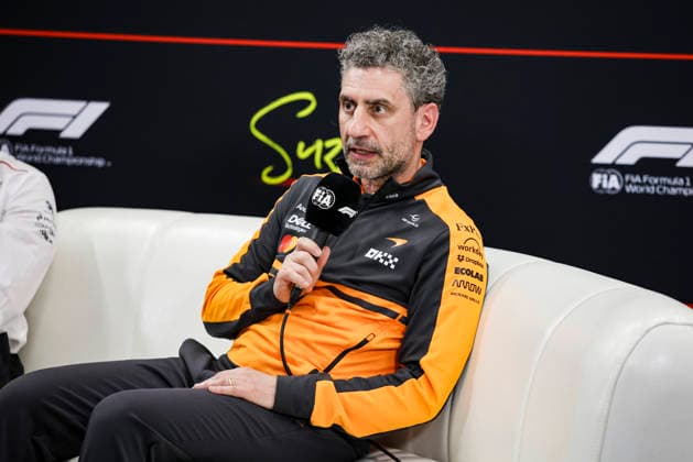 F1 - JAPANESE GRAND PRIX 2026 STELLA Andrea (ita), Team Principal of McLaren F1 Team, portrait press conference, PK, Pressekonferenz during the Formula 1 Japanese Grand Prix 2026, 3rd round of the 2026 Formula One World Championship, WM, Weltmeisterschaft from March 27 to 29, 2026 on the Suzuka Circuit, in Suzuka, Japan - SuzukaJapan Copyright: xXavixBonillax