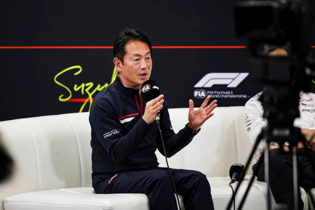 F1 - JAPANESE GRAND PRIX 2026 WATANABE Koji (jap), President of Honda Racing Corporation, portrait press conference, PK, Pressekonferenz during the Formula 1 Japanese Grand Prix 2026, 3rd round of the 2026 Formula One World Championship, WM, Weltmeisterschaft from March 27 to 29, 2026 on the Suzuka Circuit, in Suzuka, Japan - SuzukaJapan Copyright: xXavixBonillax