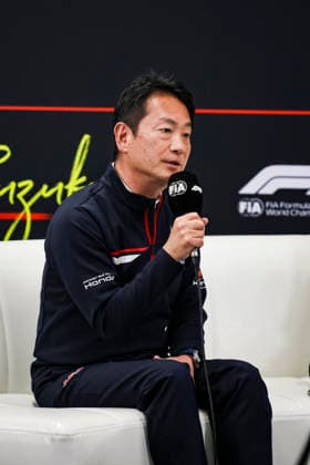 F1 - JAPANESE GRAND PRIX 2026 WATANABE Koji (jap), President of Honda Racing Corporation, portrait press conference, PK, Pressekonferenz during the Formula 1 Japanese Grand Prix 2026, 3rd round of the 2026 Formula One World Championship, WM, Weltmeisterschaft from March 27 to 29, 2026 on the Suzuka Circuit, in Suzuka, Japan - SuzukaJapan Copyright: xXavixBonillax