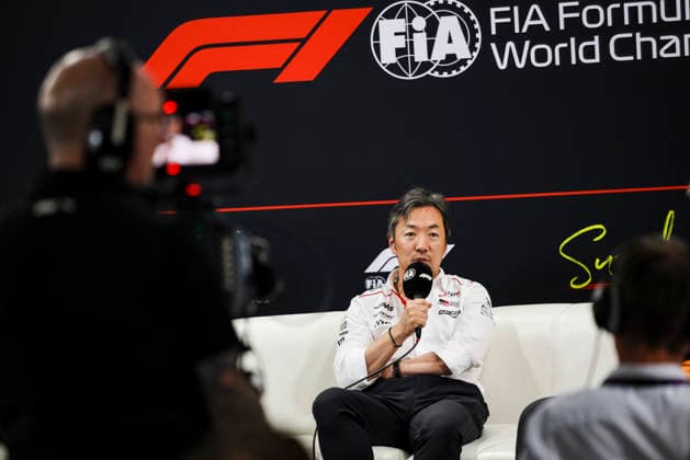 F1 - JAPANESE GRAND PRIX 2026 KOMATSU Ayao (jpn), Team Principal of TGR Haas F1 Team, portrait press conference, PK, Pressekonferenz during the Formula 1 Japanese Grand Prix 2026, 3rd round of the 2026 Formula One World Championship, WM, Weltmeisterschaft from March 27 to 29, 2026 on the Suzuka Circuit, in Suzuka, Japan - SuzukaJapan Copyright: xXavixBonillax