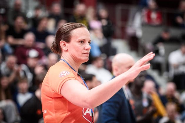 Anne Panther Referee GER, MHP Riesen Ludwigsburg vs Niners Chemnitz, Basketball Bundesliga, easycredit BBL, Matchday 27, Season 2025 2026, 01 04 2026 GER, MHP Riesen Ludwigsburg vs Niners Chemnitz, Basketball Bundesliga, easycredit BBL, Matchday 27, Season 2025 2026, 01 04 2026 Ludwigsburg Copyright: xSandyxDinkelackerx EP_SDR