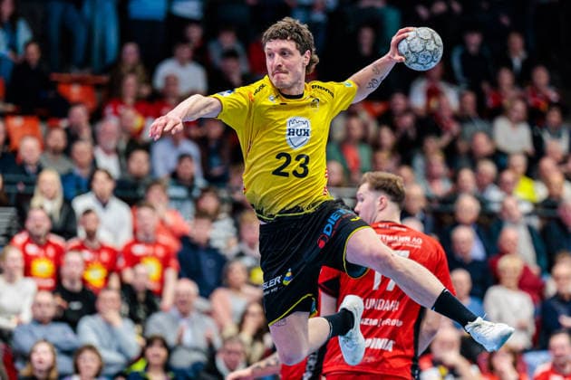 Jannes Krone HSC 2000 Coburg, 23 GER, TuS N Luebbecke vs HSC 2000 Coburg, Handball, 2 Bundesliga, Matchday 26, Season 2025 2026, 02 04 2026 GER, TuS N Luebbecke vs HSC 2000 Coburg, Handball, 2 Bundesliga, Matchday 26, Season 2025 2026, 02 04 2026 Luebbecke Copyright: xEibner-Pressefoto JanxRollingerx EP_JSK