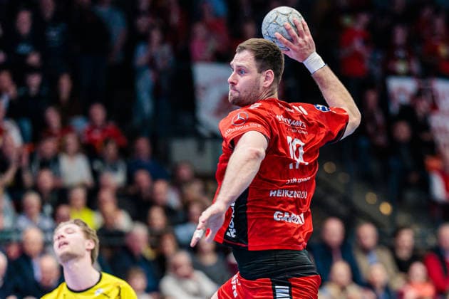 Yannick Draeger TuS N Luebbecke, 19 GER, TuS N Luebbecke vs HSC 2000 Coburg, Handball, 2 Bundesliga, Matchday 26, Season 2025 2026, 02 04 2026 GER, TuS N Luebbecke vs HSC 2000 Coburg, Handball, 2 Bundesliga, Matchday 26, Season 2025 2026, 02 04 2026 Luebbecke Copyright: xEibner-Pressefoto JanxRollingerx EP_JSK