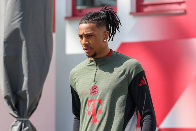 Michael Olise FC Bayern Muenchen, 17 , GER, Final training, FC Bayern Muenchen, Football, UEFA Champions League, quarter-final, first leg, 2025 2026 season, 06 04 2026, GER, Final training, FC Bayern Muenchen, Football, UEFA Champions League, quarter-final, first leg, 2025 2026 season, 06 04 2026 Muenchen Copyright: xEibner-Pressefoto JennixMaulx EP_JML