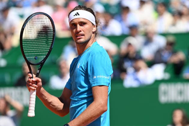 ALEXANDER SASCHA ZVEREV, Germany, Germania, Monte Carlo Rolex Master 2026, azione, action, single shot, esultanza, jubel, joy, celebration TENNIS ROLEX MONTE-CARLO MASTERS 2026