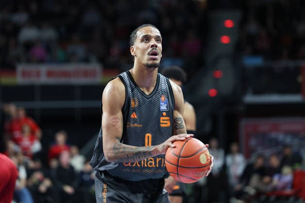 Kevin Yebo Niners Chemnitz, 00 , GER, FC Bayern Basketball vs Niners Chemnitz, Basketball, easycredit Basketball Bundesliga, 29 Matchday, Season 2025 2026, 12 04 2026, GER, FC Bayern Basketball vs Niners Chemnitz, Basketball, easycredit Basketball Bundesliga, 29 Matchday, Season 2025 2026, 12 04 2026 Munich Copyright: xEibner-Pressefoto JennixMaulx EP_JML