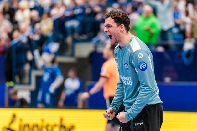 Constantin Moestl TBV Lemgo Lippe, 01 GER, TBV Lemgo Lippe vs Fuechse Berlin, Handball, 1 Bundesliga, Matchday 28, Season 2025 2026, 12 04 2026 GER, TBV Lemgo Lippe vs Fuechse Berlin, Handball, 1 Bundesliga, Matchday 28, Season 2025 2026, 12 04 2026 Lemgo Copyright: xEibner-Pressefoto JanxRollingerx EP_JSK