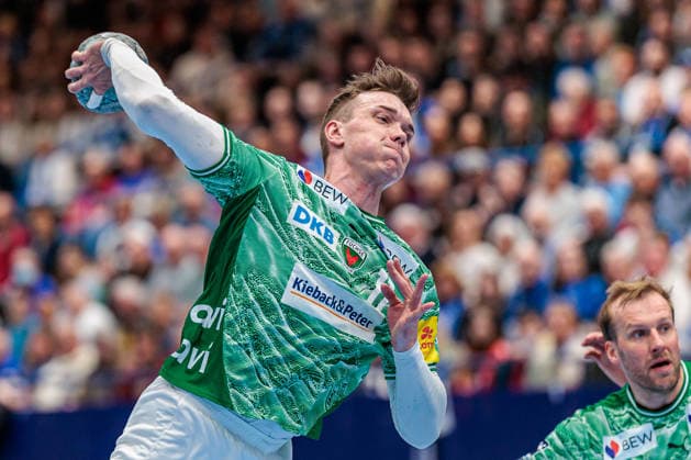 Lasse Bredekjaer Andersson Fuechse Berlin, 11 GER, TBV Lemgo Lippe vs Fuechse Berlin, Handball, 1 Bundesliga, Matchday 28, Season 2025 2026, 12 04 2026 GER, TBV Lemgo Lippe vs Fuechse Berlin, Handball, 1 Bundesliga, Matchday 28, Season 2025 2026, 12 04 2026 Lemgo Copyright: xEibner-Pressefoto JanxRollingerx EP_JSK