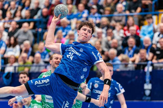 Joel Willecke TBV Lemgo Lippe, 24 GER, TBV Lemgo Lippe vs Fuechse Berlin, Handball, 1 Bundesliga, 28 Matchday, Season 2025 2026, 12 04 2026 GER, TBV Lemgo Lippe vs Fuechse Berlin, Handball, 1 Bundesliga, 28 Matchday, Season 2025 2026, 12 04 2026 Lemgo Copyright: xEibner-Pressefoto JanxRollingerx EP_JSK