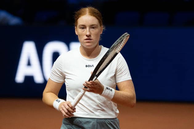 Ella Seidel GER , GER, Elise Mertens vs Ella Seidel, Tennis, ATP Tournament, WTA 500, Porsche Tennis Grand Prix, 14 04 2026, GER, Elise Mertens vs Ella Seidel, Tennis, ATP Tournament, WTA 500, Porsche Tennis Grand Prix, 14 04 2026, Stuttgart Copyright: xEibner-Pressefoto EdwardxCheungx EP_ECG