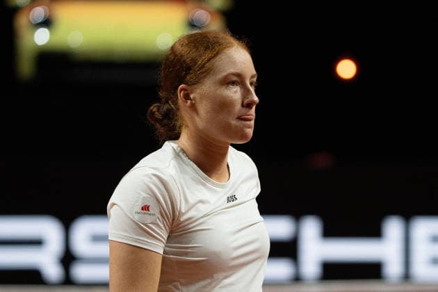 Ella Seidel GER , GER, Elise Mertens vs Ella Seidel, Tennis, ATP Tournament, WTA 500, Porsche Tennis Grand Prix, 14 04 2026, GER, Elise Mertens vs Ella Seidel, Tennis, ATP Tournament, WTA 500, Porsche Tennis Grand Prix, 14 04 2026, Stuttgart Copyright: xEibner-Pressefoto EdwardxCheungx EP_ECG