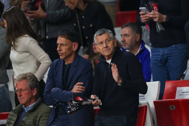 Herbert Hainer FC Bayern Muenchen, President , GER, FC Bayern Basketball vs MHP Riesen Ludwigsburg, Basketball, easycredit Basketball Bundesliga, Matchday 13, Season 2025 2026, 14 04 2026, GER, FC Bayern Basketball vs MHP Riesen Ludwigsburg, Basketball, easycredit Basketball Bundesliga, Matchday 13, Season 2025 2026, 14 04 2026 Muenchen Copyright: xEibner-Pressefoto JennixMaulx EP_JML